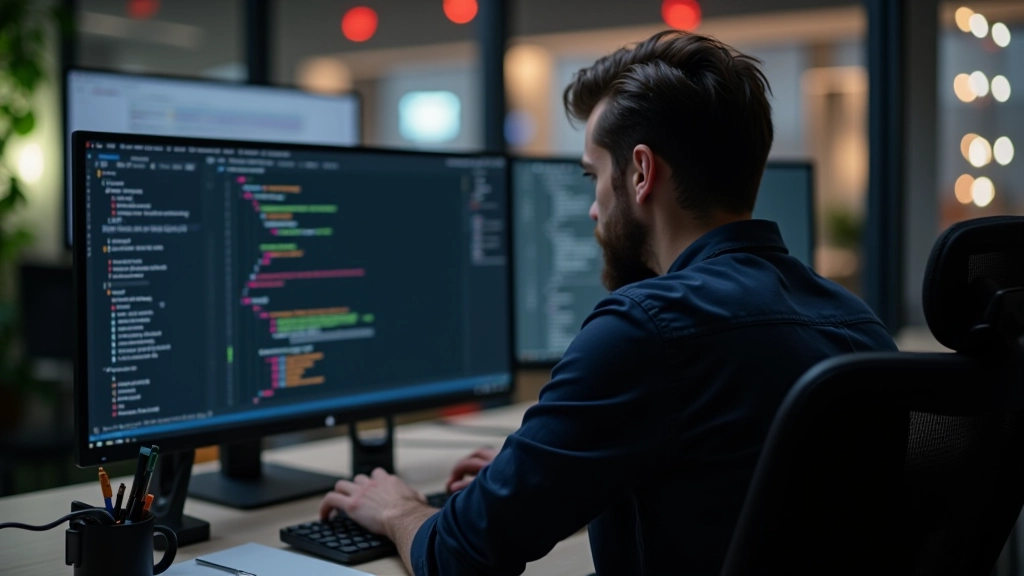 Schermafbeelding van code editor met JavaScript voor Intersection Observer setup